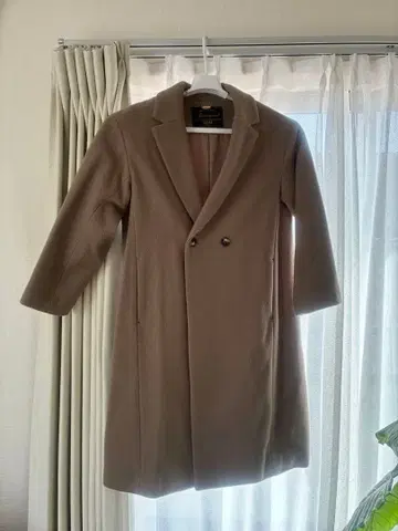 SLOBE IENA 베이지 더블 브레스트 코트 미사용 새상품