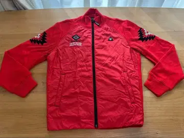 [ le coq sportif ] 르꼬끄 빨간색 골프 자켓 M 사이즈