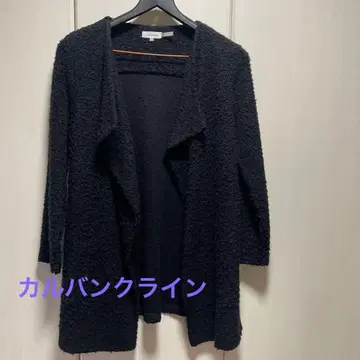 [새상품급] 캘빈클라인 얇은 소재 코트 가디건