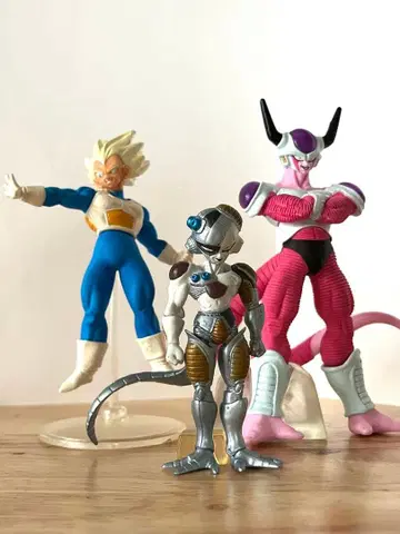 드래곤볼 HG 피규어 세트 베지터 프리저 제2형태 메카 프리저