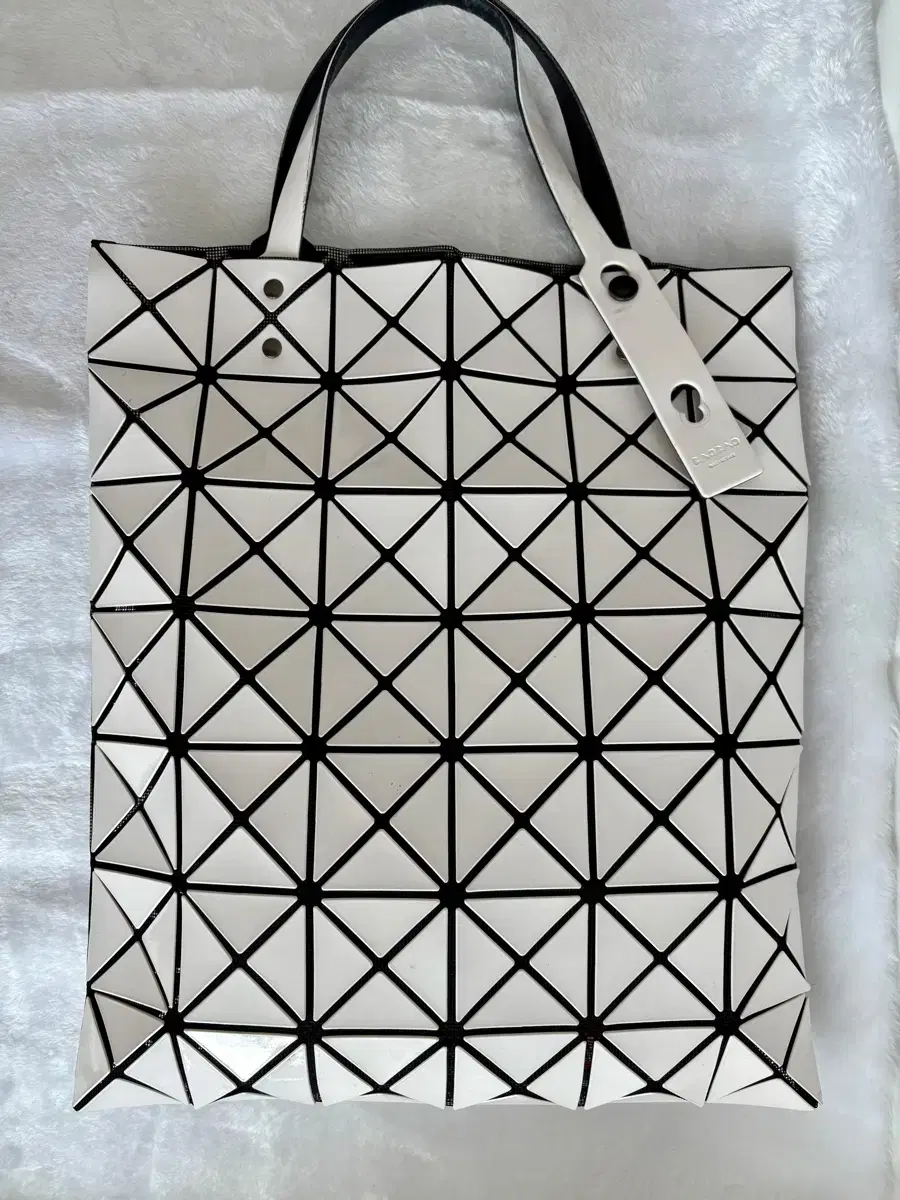 Bao Bao Issey Miyake White Tote Bag (Authentic)