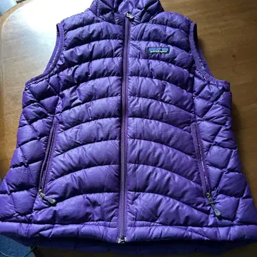 patagonia 퍼플 다운 베스트