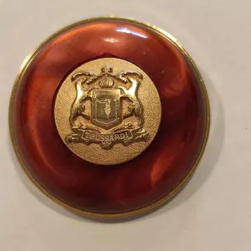 레어 TRUSSARDI 트루사르디 브로치