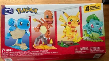 MEGA 포켓몬 블록 세트 4체분