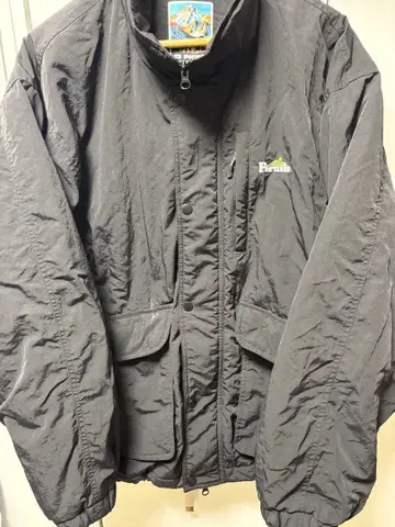 Perushu 스탠드넥 아웃도어 블루종