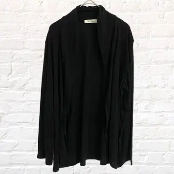 조와이유 긴팔 벌키 가디건 빅 루즈 무지 체형 커버 방한 대책