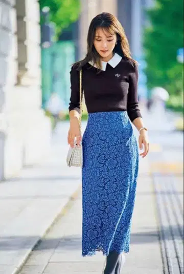 레이스 타이트 스커트 아르페쥬 스토리