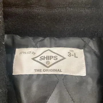 SHIPS 블랙 피코트 3-L