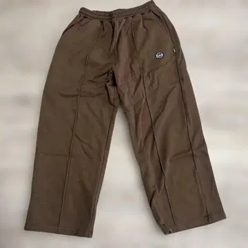 Kebes 브라운 스웨트 팬츠 M