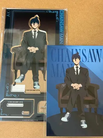 체인소 맨 하야카와 아키 아크릴 스탠드 엽서 세트