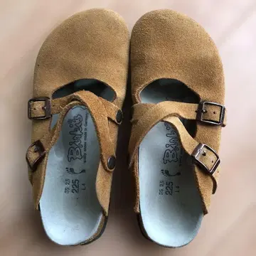 Bhl's 브라운 클로그 샌들 225