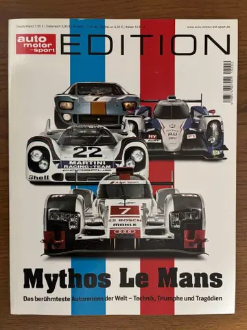 auto motor und sport 모터스 스포츠 잡지 르망 특집