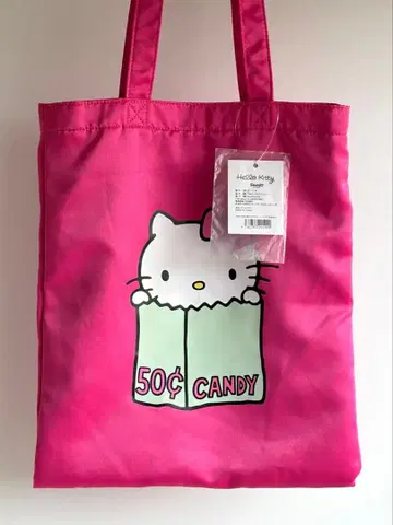 헬로키티전 교토 회장 한정판 토트백