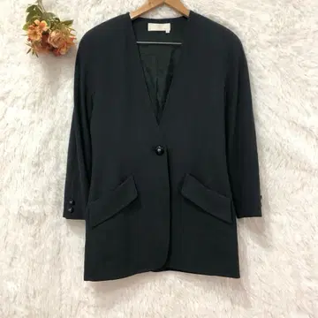 아방가르드 노카라 자켓 [ S ] 비즈니스 독일제 블랙