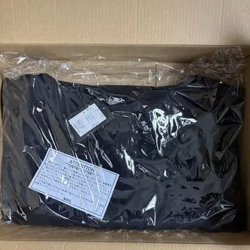 SLIDO. 라이트 더블 니트 후디와 리브 팬츠 다크 네이비