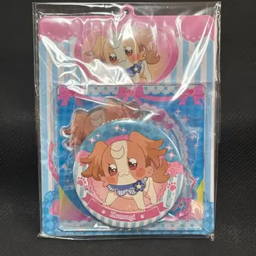 원더풀 프리큐어! 로손 한정판 캔뱃지 아크릴 스탠드 이누카이 코무기