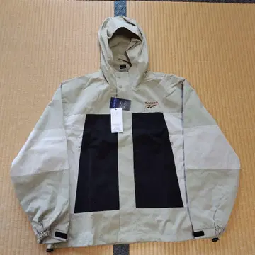 리복 따뜻한 블루종 남성용 풀 집업 가을/겨울 블랙 베이지