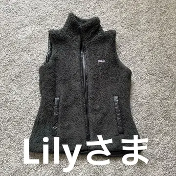 patagonia 다크 그레이 플리스 베스트 women's