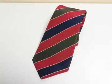 애트킨슨 영국제 아이리쉬 포플린 넥타이 레 스트라이프 레드