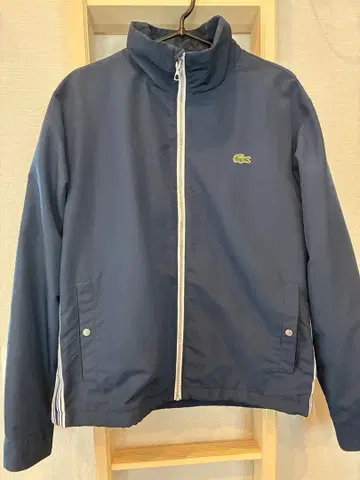LACOSTE 네이비 나일론 자켓 US XS