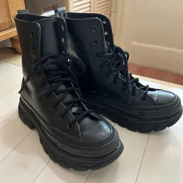 컨버스 통굽 부츠 블랙