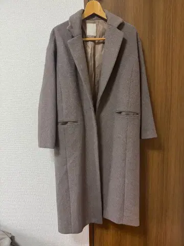 FREE'S MART 그레이 체스터 코트