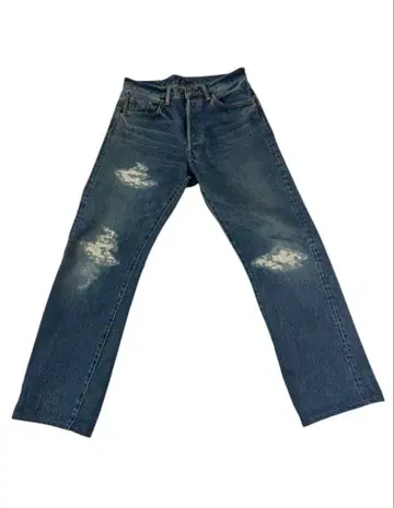 텐더 로인 데님 데미지 가공 30