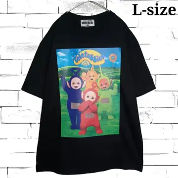 [ 새상품 ] 텔레토비즈 T셔츠 블랙 2