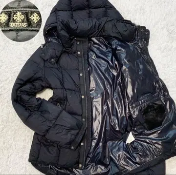 TATRAS 타트라스 BOESIO 다운 자켓 블랙 후드