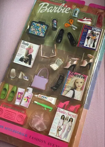 [ 초레어 ] Barbie 패션 애비뉴 액세서리 (스타일리시)