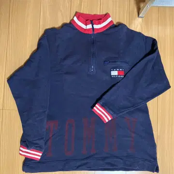 TOMMY HILFIGER 하프 지퍼 L 사이즈