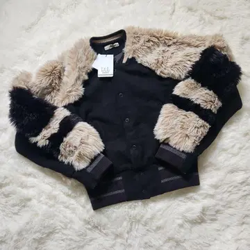 [ 택 포함 ] NON TOKYO 퍼 스타디움 점퍼 논토쿄