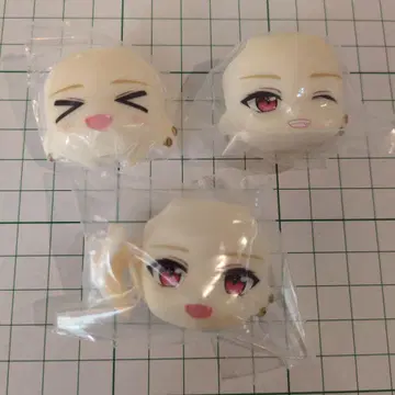 익명 배송 넨도로이드 96고양이 페이스 파츠 3종 세트