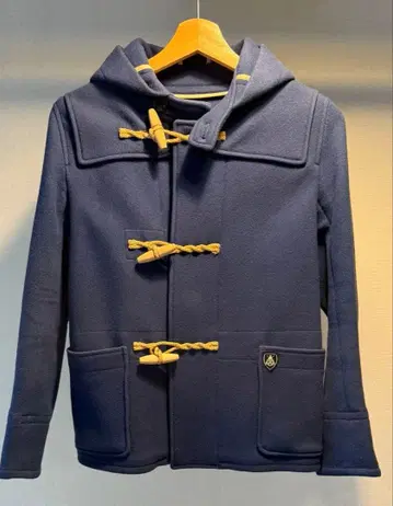 오르치발 Orcival 숏 더플 코트 블루