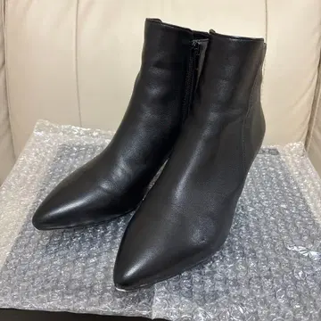 언타이틀 천연 가죽 숏부츠