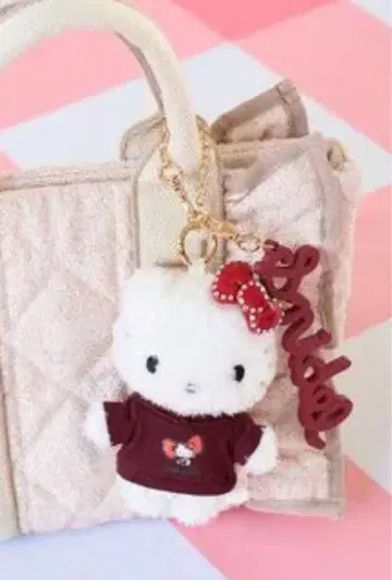 SNIDEL 헬로키티 참 (버건디)