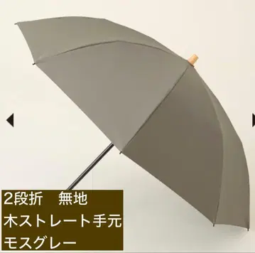 선배리어100 접이식 양산 2단 접이식 무지 모스 그레이 새상품