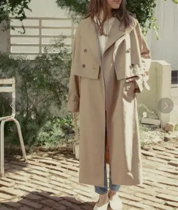 어반 리서치 SONNY LABEL 베이지 3way 트렌치코트