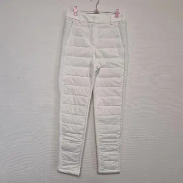 WAAG 화이트 퀼팅 팬츠