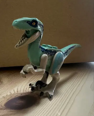 레고 공룡 블록 그린 컬러 랩터 쥬라기 월드 정품