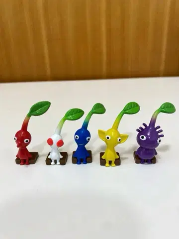 빗쿠라타마고 피크민 전 5종 컴플리트 세트