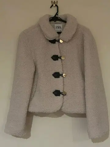 ZARA 베이지 보아 자켓