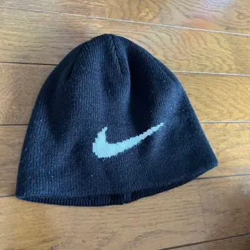 나이키 블랙 니트 모자