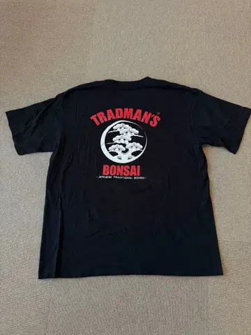 TRADMAN'S 본사이 티셔츠 XL 블랙