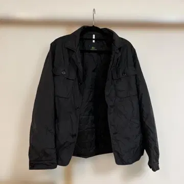 블랙 나일론 자켓