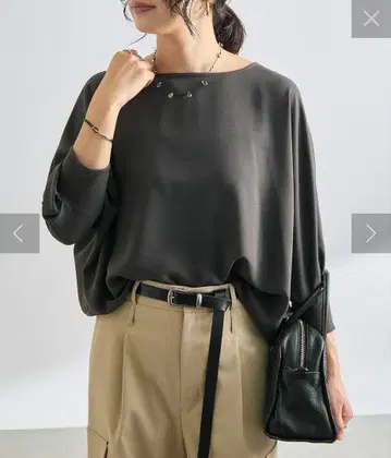 리브 드와 리브 조젯 돌먼 블라우스