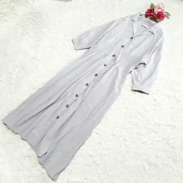 MERCURY DUO 머큐리 듀오 (F) 롱 셔츠 원피스