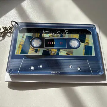 카세트 테이프풍 아크릴 참 밴드 아노 밴드