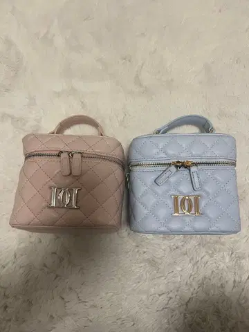 Darich 세트 구매만! 퀼팅 숄더백 핑크 스카이블루