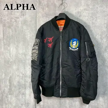 ALPHA MA-1 50주년 기념 USAF 플라이트 자켓 M